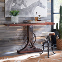 Whitley 56" Reclaimed Wood Console Table, view 3