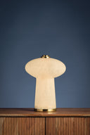 Aged Brass Fords Rechargeable Table Lamp 10.25" by Hudson Valley, view 2