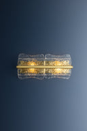 Aged Brass Fosterdale Wall Sconce 8.25" x 18.75" by Hudson Valley, view 6