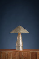 Warm Silver Leaf Foxton Table Lamp 18" by Hudson Valley, view 3