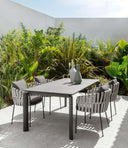 Frame Dining Armchair by Talenti, outdoor setting