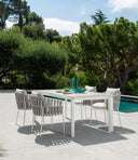 Frame Dining Armchair by Talenti, outdoor setting