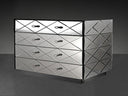 Segovia Modern Mirrored Bedroom Furniture Dresser