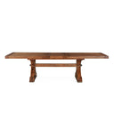 Grassroots Aspen 100-144" Extension Table in Earth, view 3