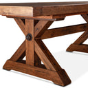 Grassroots Aspen 88-110" Extension Table in Earth, view 8
