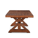 Grassroots Aspen 88-110" Extension Table in Earth, view 6