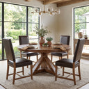 Aspen 60" Round Dining Table in Earth, view 3