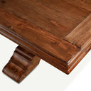Grassroots Charles 88-110" Extension Table in Earth, view 6