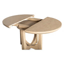 Grassroots Mission 42-60" Round Extension Dining Table in Gray Birch, view 7