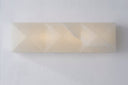 Vintage Brass Gypsum Wall Sconce 5" x 17.25" by Corbett Lighting, view 2