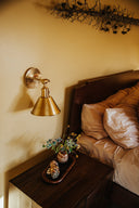 Aged Brass Garden City Wall Sconce 8" x 11" (8321-AGB) by Hudson Valley, view 7