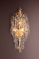 Gold Leaf Genoa Wall Sconce 6" by Corbett Lighting, view 3