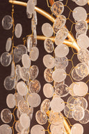 Gold Leaf Genoa Wall Sconce 6" by Corbett Lighting, view 2