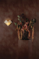 Vintage Brass Geo Wall Sconce 13.25" by Corbett Lighting, view 3