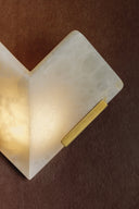 Vintage Brass Geo Wall Sconce 13.25" by Corbett Lighting