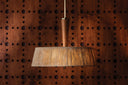 Aged Brass George Pendant 22" by Hudson Valley, view 7