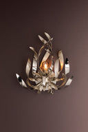 Silver Leaf Graffiti Wall Sconce 10" by Corbett Lighting, view 2