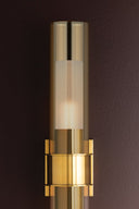 Vintage Polished Brass Granada Wall Sconce 4.25" x 21.5" by Corbett Lighting