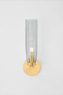 Aged Brass Harpswell Wall Sconce 4.75" x 14.25" by Hudson Valley, view 3