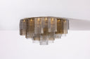 Vintage Gold Leaf Helsinki Semi Flush 26" by Corbett Lighting, view 2