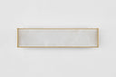 Vintage Brass Hera Wall Sconce 4.25" x 18" by Corbett Lighting, view 2