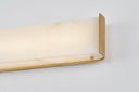 Vintage Brass Hera Wall Sconce 4.25" x 18" by Corbett Lighting, view 6