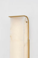 Vintage Brass Hera Wall Sconce 4.25" x 18" by Corbett Lighting, view 3