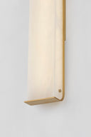 Vintage Brass Hera Wall Sconce 4.25" x 26" by Corbett Lighting, view 5