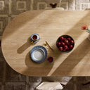 Travertine Capsule Dining Table