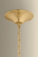 Vintage Brass Hoshi Pendant 20.75" by Corbett Lighting, view 2
