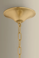 Vintage Brass Hoshi Pendant 28.25" by Corbett Lighting, view 4