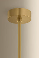 Vintage Brass Hydra Chandelier 48" by Corbett Lighting, view 2