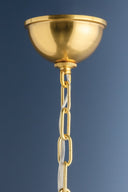 Aged Brass Hagen Pendant 17.5" by Hudson Valley, view 5