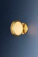 Aged Brass Harris Wall Sconce 6.75" by Hudson Valley, view 5