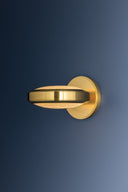 Aged Brass Harris Wall Sconce 6.75" by Hudson Valley, view 6