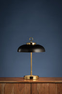 Aged Brass Hector Rechargeable Table Lamp 11" by Hudson Valley, view 6