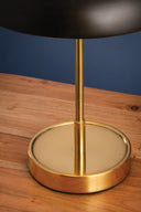 Aged Brass Hector Rechargeable Table Lamp 11" by Hudson Valley, view 4