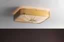 Aged Brass Henri Semi Flush 14.5" by Hudson Valley, view 3