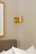 Aged Brass Highgrove Wall Sconce 4.75" by Hudson Valley, view 4