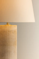 Aged Brass Highland Mills Table Lamp 16" by Hudson Valley, view 2