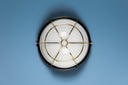 Aged Brass Holkham Flush Mount 12.5" by Hudson Valley, view 5