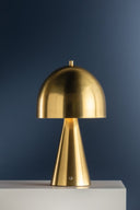 Aged Brass Hopkinton Rechargeable Table Lamp 8.75" by Hudson Valley, view 11