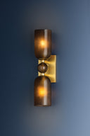Aged Brass Hurleyville Wall Sconce 4.25" by Hudson Valley, view 4