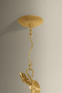 Vintage Gold Leaf Innsbruck Chandelier 52" by Corbett Lighting, view 3