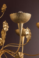 Vintage Gold Leaf Innsbruck Chandelier 38" by Corbett Lighting, view 3