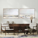 Interstellar Sands - With Impasto and Silver Leaf - Set