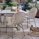 BANDERA OUTDOOR WOVEN DINING CHAIR