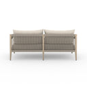 SHERWOOD OUTDOOR SOFA, WASHED BROWN