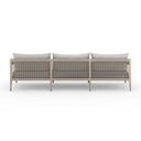 SHERWOOD OUTDOOR SOFA, WASHED BROWN