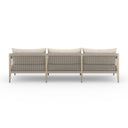 SHERWOOD OUTDOOR SOFA, WASHED BROWN